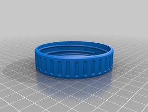 mason jar Deckel Container 3d print model - Mito3D