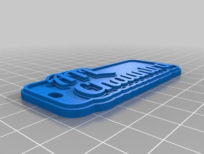atl chauntra keychains customized 3d print model - Mito3D