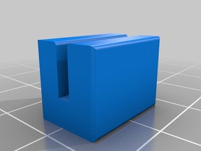 belt clamp 3d printer parts flsun cube 3d print model - Mito3D