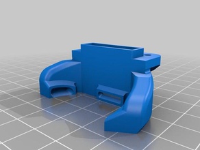 anycubic delta vortex fan shroud leicht modifiziert Höhe 3d Drucker Teile 3d print model - Mito3D