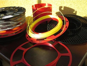 filaman alt örnek paketleri biriktirir 3d yazıcı aksesuarlar blender kasnak filament biriktirme tutucu freecad prusament 3d print model - Mito3D