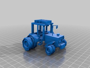 kopieren Traktor 3d-drucken 3d print model - Mito3D
