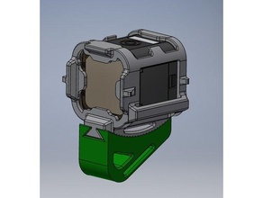 fpv mount gopro Sitzung tbs nd-filter - justierbare Winkel mechanisch ist Spielzeug fpvracingdrones Kamera racing gopro-Sitzungen drone 3d print model - Mito3D