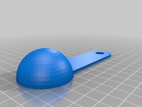 personalizable para hornear cuchara de medición cocina comedor herramientas medida 3d print model - Mito3D