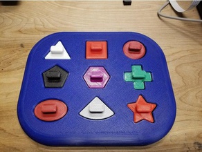 bébé en forme de bac à jouet puzzles nsfw puzzle formes 3d print model - Mito3D