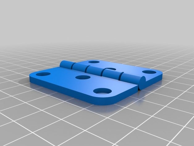 menteşe 1 mm lik bir açıklık parçalar özelleştirilmiş 3D print model - Mito3D