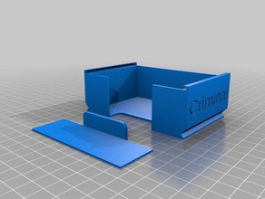 netrunner Straf-box Deckel - Spielzeug Spiel Zubehör angepasst 3d print model - Mito3D