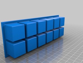 cubetti di ghiaccio famiglia materiali consumo icecube 3d print model - Mito3D