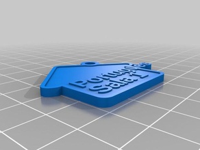 port1 keychains customized 3d print model - Mito3D