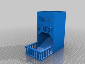 dm dice tower 2 3d printing dnd 3d print model - Mito3D