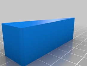 simple doorstop household doorstopper 3d print model - Mito3D