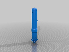 feedwater heater engineering nuclear 3d print model - Mito3D