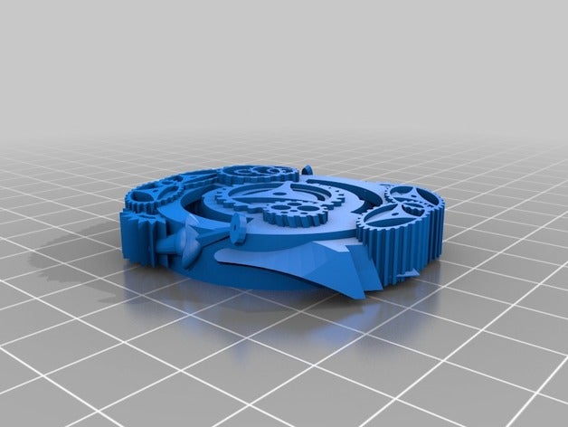 Uhrwerk kronos - Spielzeug Spiel Zubehör beyblade platzen burst-Ebene Schicht 3D print model - Mito3D