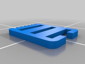 nessun legame laccio ancore bloccare le estremità accessori logo 3d print model - Mito3D