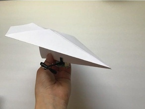 paper airplane 6mm motor mount rc vehicles 3d print model - Mito3D
