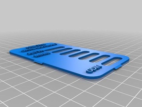 my customized slider task reminder household 3d print model - Mito3D