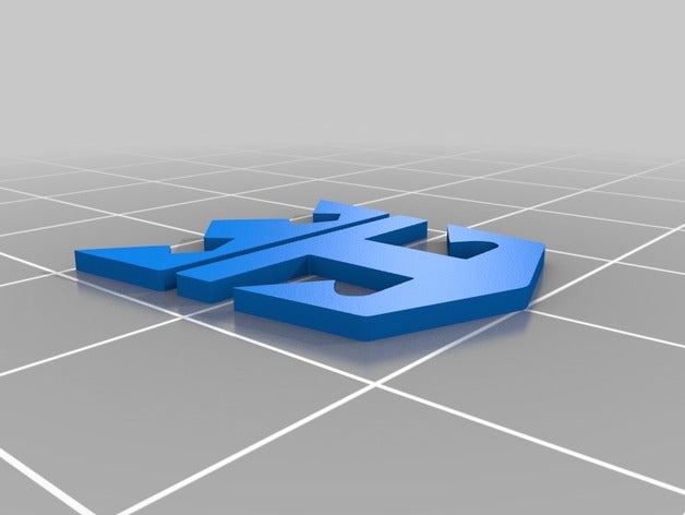 royal caribbean logotipo otros 3D print model - Mito3D