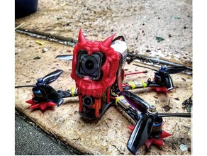 gopro session skull mount toy game accessories fpv racer universal 3d print model - Mito3D