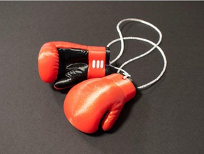 multi-color boxing gloves 3d printing accessories accessory car clip mirror mosaic palette multicolor palette2 3d print model - Mito3D