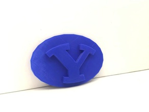byu logotipo outros ir cougs 3d print model - Mito3D