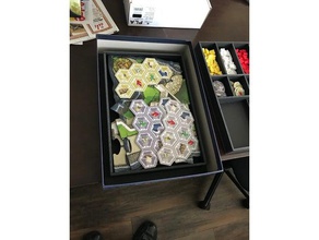 luna insertar de juguete juego accesorios boardgame juegos mesa inserta organizador 3d print model - Mito3D