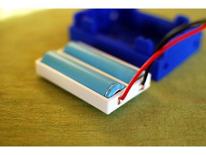 18650 holder electronics battery 3d print model - Mito3D