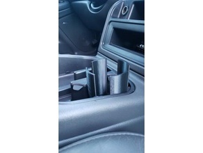 le silverado, support de tasse automobile 3d print model - Mito3D
