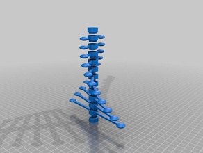 my customized spinning tree toy mechanical toys 3d print model - Mito3D