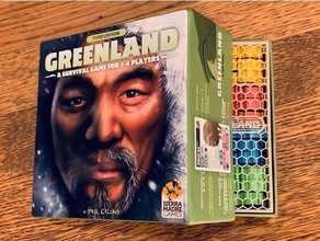 parametric greenlandneanderthal insert games boardgame 3d print model - Mito3D