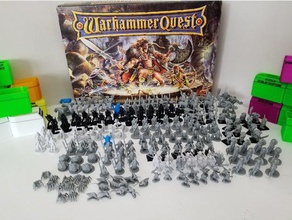 warhammer quest level 1 monsters games 28mm 28mmscale boardgame boardgames miniature 3d print model - Mito3D