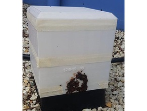 colmeia de abelhas juramento design ao ar livre jardim 3d print model - Mito3D