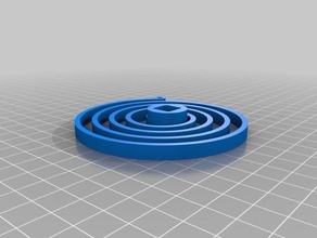 6mm de altura hairspring escape secretária brinquedo mecânico brinquedos 3d print model - Mito3D