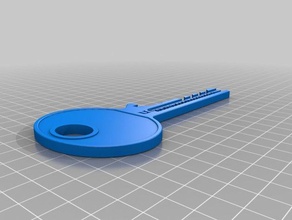 Kommunikation-Schlüssel Haushalt versorgt angepasst 3d print model - Mito3D