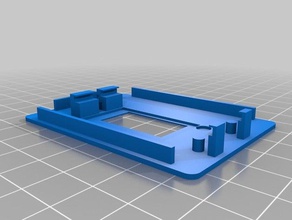 esp32-box-Anzeige-sensor-Abteilung Elektronik 3d print model - Mito3D