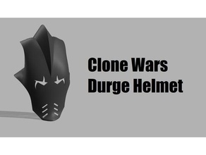 durge helmet clone wars 2003 costume aura sing boba fett bossk bounty hunter trooper cosplay star 3d print model - Mito3D
