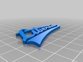 liberta moto logo automotive 3d print model - Mito3D