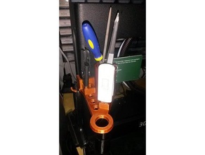 toolbox clamp jgaurora a5 version 2 3d printer accessories 3d print model - Mito3D