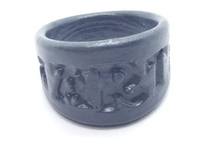 marta ring effect carving customized rings 3d print model - Mito3D