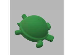 tartaruga bagno giocattolo 3d stampa 3d print model - Mito3D