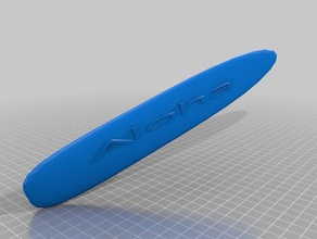 devante surfboard 3d printing 3d print model - Mito3D
