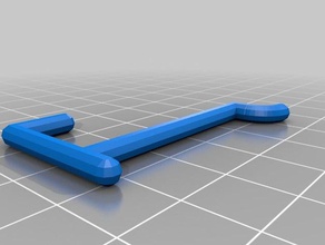 clarke tablero de gancho organización personalizado 3d print model - Mito3D