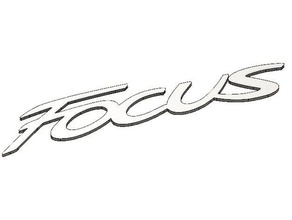 ford focus emblema automotivo 3d print model - Mito3D