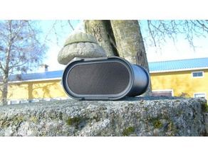 bluetooth speaker enclosure music portable sound system visaton 3d print model - Mito3D
