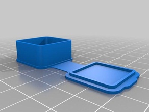 my customized case rectangular jordan containers 3d print model - Mito3D