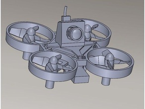 mini quad telaio di montaggio videocamera rc i veicoli lama inductrix drone dronesinschools racing 3d print model - Mito3D