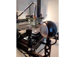 creality ender 3 hotend led spotlight 3d printer accessories extruder 3d print model - Mito3D