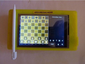 mega lcd caso 35 arduinomega computer di scacchi 3d print model - Mito3D