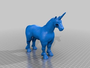 unicorn kalem tutucu aracı sahipleri kutuları 3d print model - Mito3D