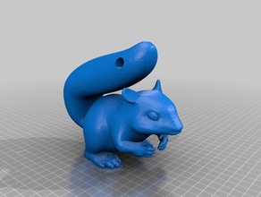 squirrel pencil holder tool holders boxes 3d print model - Mito3D