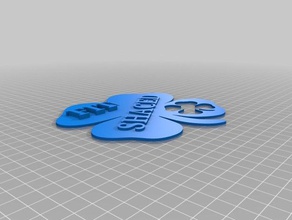 fit shaced 3d drucken 3d print model - Mito3D